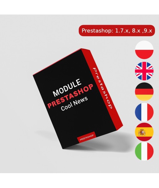 Cool News – A blog and news module with SEO for PrestaShop 1.7–9