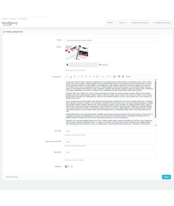 Cool News – Moduł bloga i newsów z SEO dla PrestaShop 1.7–9